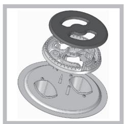 HOTPOINT PCN 642 N/U/IX/A - Remplacement des injecteurs du brûleur triple couronne - 1