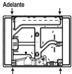 HOTPOINT PCN 642 N/U/IX/A - Esquema de fijación de los ganchos - 4