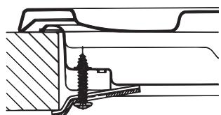 HOTPOINT PCN 642 T/IX/A - 吊钩紧固图 - 3