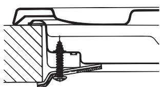 HOTPOINT PCN 731 T/D2/IX/A - Hook fastening diagram - 3