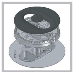 HOTPOINT PCN 731 T/D2/IX/A - Replacing the nozzles on separate "double flame" burners - 1