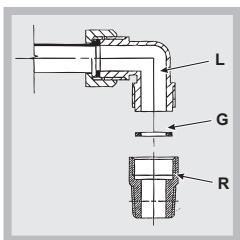 HOTPOINT PCN 752 T/IX/HA - Anschluss an die Gasleitung - 1