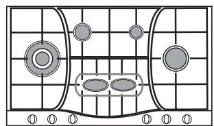 HOTPOINT PHN 962 TS/IX/HA - Consigli pratici per l'uso dei bruciatori centrali "Semi-Pesciera" - 2