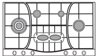 HOTPOINT PHN 962 TS/IX/HA - Consejos prácticos para uso de los quemadores centrales “Semi-Elíptica” - 2
