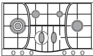 HOTPOINT PHN 962 TS/IX/HA - Practical Advice on Using the Half Fish-Kettle Burner - 5