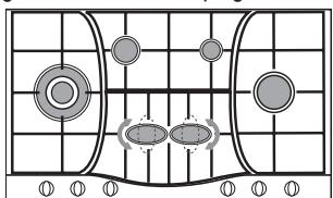 HOTPOINT PHN 962 TS/IX/HA - Consigli pratici per l'uso dei bruciatori centrali "Semi-Pesciera" - 1