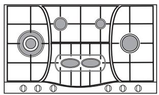 HOTPOINT PHN 962 TS/IX/HA - Conselhos práticos para a utilização dos queimadores principais “Semi-Peixeira” - 2