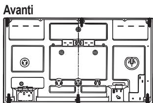 HOTPOINT PHN 962 TS/IX/HA - Schema di fissaggio dei ganci - 4