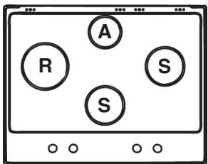 HOTPOINT PKL 641 IX/HA - Caracteristiques des brûleurs et des injecteurs (uniquement pour modèles 65 cm) - 1