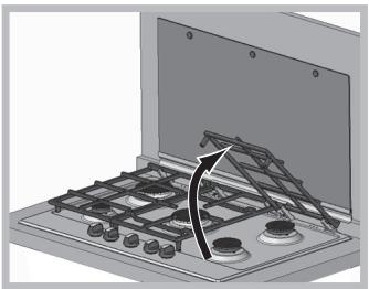HOTPOINT PKL 641 IX/HA - Nettoyage des elements de la table de cuisson - 1