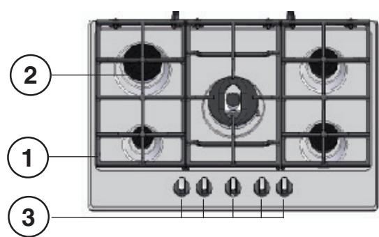 HOTPOINT PKL 642 D2/IX/HA - Geräteansicht - 1