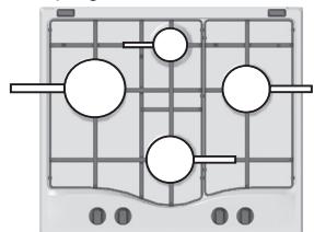 HOTPOINT PKL 642 D2/IX/HA - Pentole da usare sui piani 75 cm - 1
