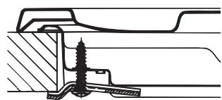 HOTPOINT PKL 642 D2/IX/HAR - Hook fastening diagram - 2