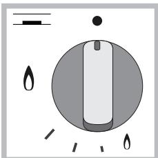 HOTPOINT PKL 642 D2/IX/HAR - Stufeneinstellung der Flamme - 1