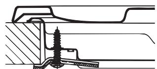 HOTPOINT PKL 642 D2/IX/HAR - Схема кріплення на гачках - 2