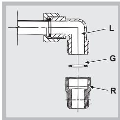HOTPOINT PKL 741 D2/T/IX/HA - Gasaansluiting - 1