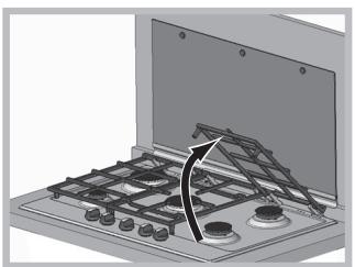 HOTPOINT PKL 741 D2/T/IX/HA - Limpar a superficie da plac - 1