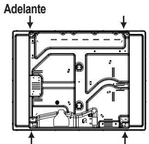 HOTPOINT PKL 741 D2/T/IX/HA - Esquema de fijación de los ganchos - 4