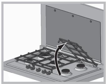HOTPOINT PKL 741 D2/T/IX/HA - Nettoyage des éléments de la table de cuisson - 1