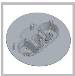 HOTPOINT PKL 752 T/EX/HA - Substituão dos injectores do queimador com “chamas duplas” independentes - 2