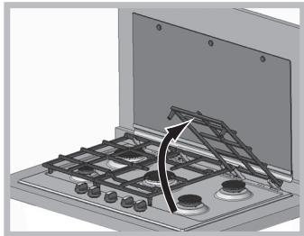 HOTPOINT PKLL 641 D2/IX/HA - Pulizia dei componenti del piano - 1