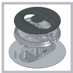 HOTPOINT PKLL 641 D2/IX/HA - Replacing the nozzles on separate "double flame " burners - 1