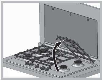HOTPOINT PKLL 641 D2/IX/HA - Limpieza de las piezas de la plac - 1