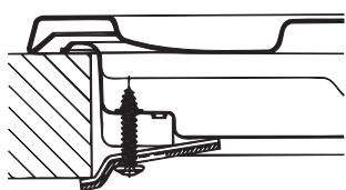 HOTPOINT PKLL 751 T/IX/HA - Hook fastening diagram - 3