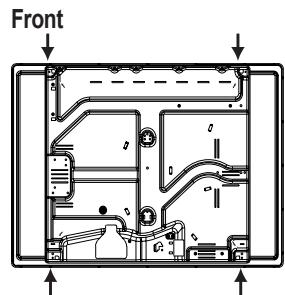 HOTPOINT PNC 722 T/D2/IX/A - Hook fastening diagram - 4