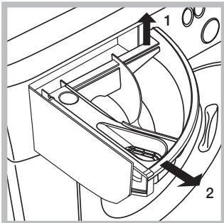 HOTPOINT RSG 944 FR - Nettoyage du tiroir à produits lessiviels. - 1