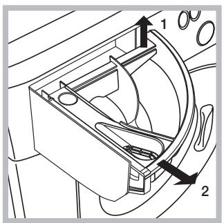 HOTPOINT RSG 944 FR - Cleaning the detergent dispenser drawer - 1
