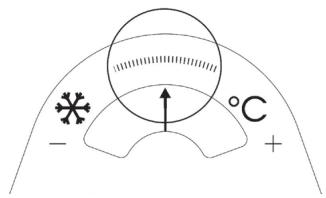HOTPOINT S 12 A1 D/HA - Regulação da temperatura - 2