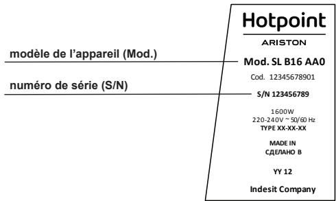 HOTPOINT SJ 15XL UP0 - Signalez-lui : - 1