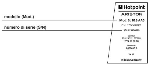 HOTPOINT SJ 4010 AXL0 - Comunicare: - 1