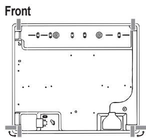 HOTPOINT TQG 752 W/HA - Hook fastening diagram - 4