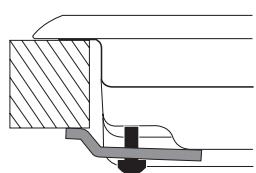 HOTPOINT TQG 752 W/HA - Hook fastening diagram - 2