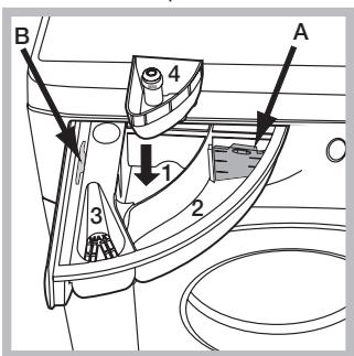 HOTPOINT WDD 10760BX EU - Tiroir à produits lessiviels - 1