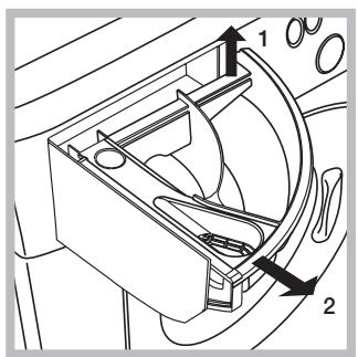 HOTPOINT WDD 10760BX EU - Deterjan haznesinin temizlenmesi - 1