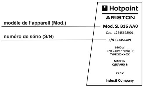 HOTPOINT WK 22M DXB0 - Signalez-lui : - 1