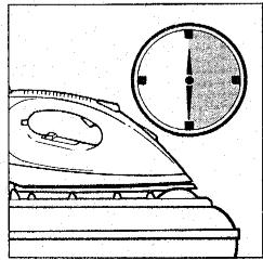 CALOR REPASSAGE CENTRALES VAPEUR CENTRALE VAPEUR - SELECTION DES TEMPERATURES DE REPASSAGE ET DE LA ZONE VAPEUR - 1