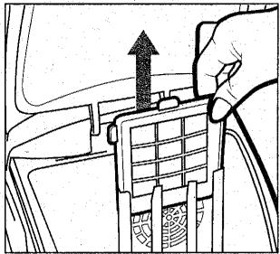 CALOR BALLOON - Nettoyer le filtre mousse d'entrée d'air (protection du moteur). - 1