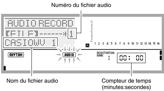 CALOR CTK-7200 - Pour enregistrer le morceau joué en mod rythme - 2