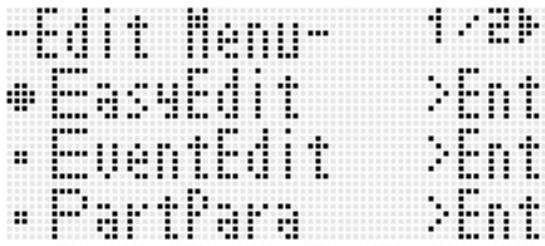 CALOR CTK-7200 - Pour éditer un rythme existant avec easy edit - 1