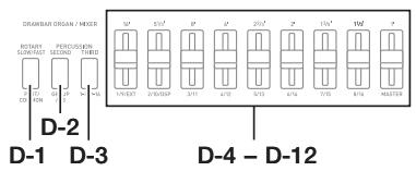 CALOR CTK-7200 - Réglages des paramètres des DSP - 1