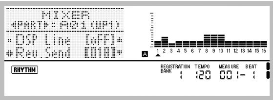 CALOR CTK-7200 - Utilisez les boutons r-17 (a, v) pour amener les crochets écartés ([ ]) sur le paramètre que vous pouvez changer. - 1