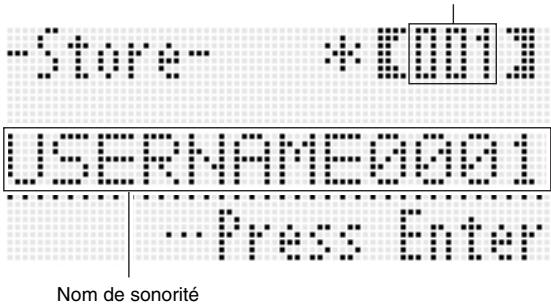 CALOR CTK-7200 - Appuyez sur le bouton R-16 (ENTER). - 1