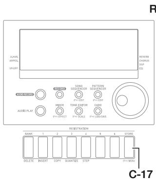 CALOR CTK-7200 - Pour supprimer les données d'un fichier audio ou supprimer un fichier audio - 2