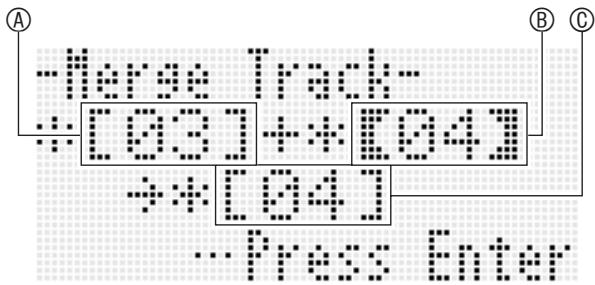 CALOR CTK-7200 - Pour combiner deux pistes en une seule (pistes 01 à 16 seulement) - 1
