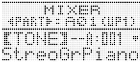 CALOR CTK-7200 - Utilisation des curseurs pour changer les réglages des paramètres - 5