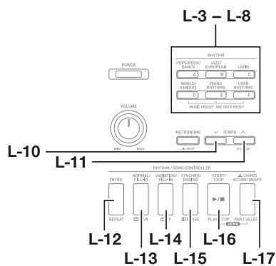 CALOR CTK-7200 - Pour permettre l'arpégiateur hors service, appuyez une nouvelle fois sur le bouton r-18 (AUTO harmonize/arpeggiator). - 1